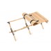 Masa camping pliabila din lemn de fac 120cm