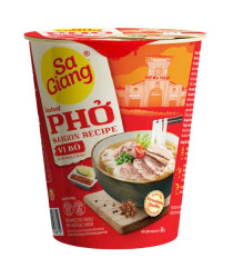 Taitei de orez instant 50g(SA GIANG PHO)牛肉风味