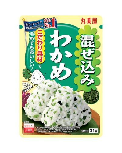 Condimente pentru orez (Furikake) Wakame 31g 味增饭素