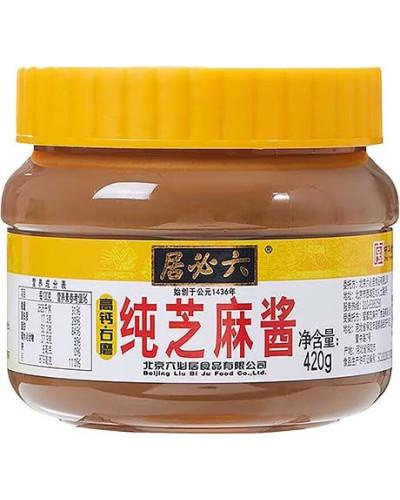Pasta de susan 420g 六必居纯芝麻酱