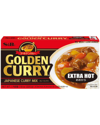 Golden curry 220g(S&B) Extra iute