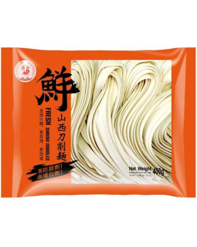 Taitei de casa ShanXI 400g Fresh 山西刀削面