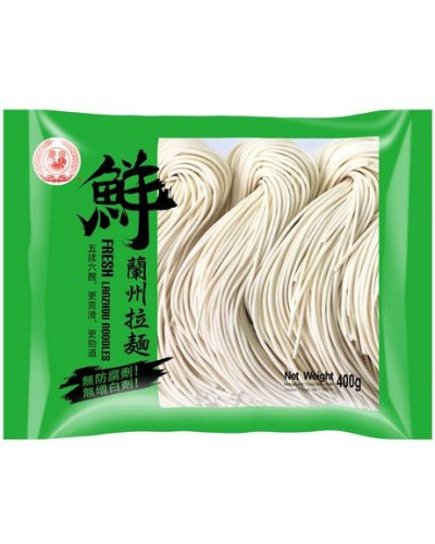 Taitei de casa Lan zhou 400g Fresh 兰州拉面