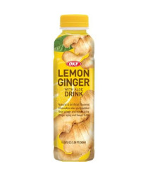 Suc de lamaie si ghimbir cu aloe 500ml (OKF)