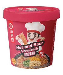Taitei din orez instant cu sos iute& acrisor 122g 海底捞酸辣粉