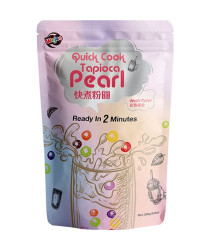 Perla de tapioca gata in 2 min. 250g  (multicolor) 快煮粉圆彩色综合