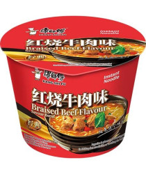 Supa cu aroma de vita in vas 110g 康师傅红烧牛肉味
