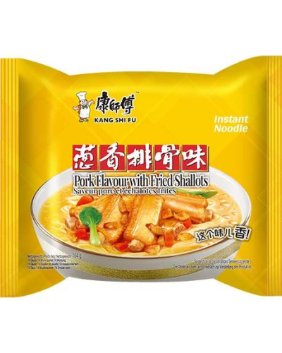 Supa cu aroma de porc si salote prajite 104g 康师傅葱香排骨味