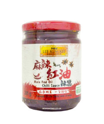 Sos chili cu ulei iute Mala 205g 李锦记麻辣红油辣酱