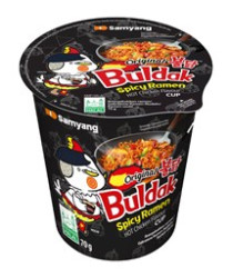 Samyang Ramen pui picant (original) 70g (cutie)