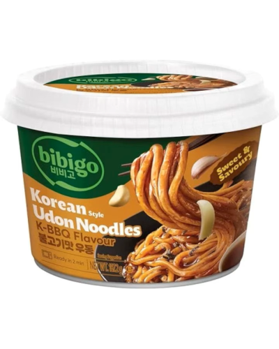 Instant taitei U-don 187g (K-BBQ) Bibigo