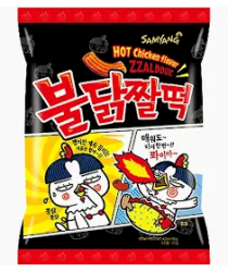 Samyang Zzaldduck snack 120g